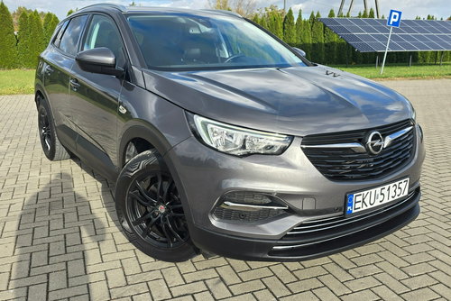 Opel Grandland X 1.2Turbo Benz. Navi.Asystent Pasa Ruchu.Ledy.Pół-Skóry.GWARANCJA